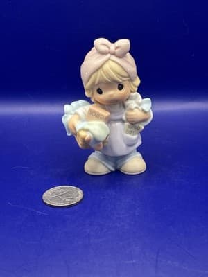 Precious Moments A Mother's Job is Never Done Figurine 2000 Lic. Enesco 829269 V - Thumbnail 3