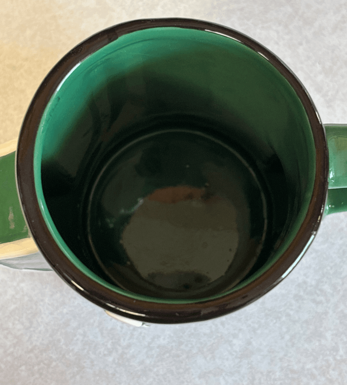 Eccolo #1 Dad Green Ceramic Coffee Mug Father’s Day Golf Novelty Cup - Thumbnail 8