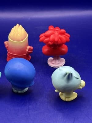Disney Doorables Inside Out 5 Lot Envy Anger Anxiety Joy Sadness 1.5" Disney Vid - Thumbnail 6