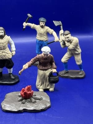 Safari Ltd Jamestown Colonial America Figure Lot John Smith Pig Fire 8pc - Thumbnail 4