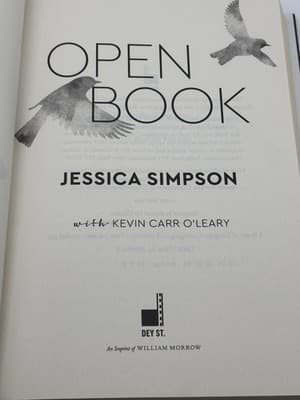 Open Book by Jessica Simpson Hardcover, First Edition NEW - Thumbnail 6