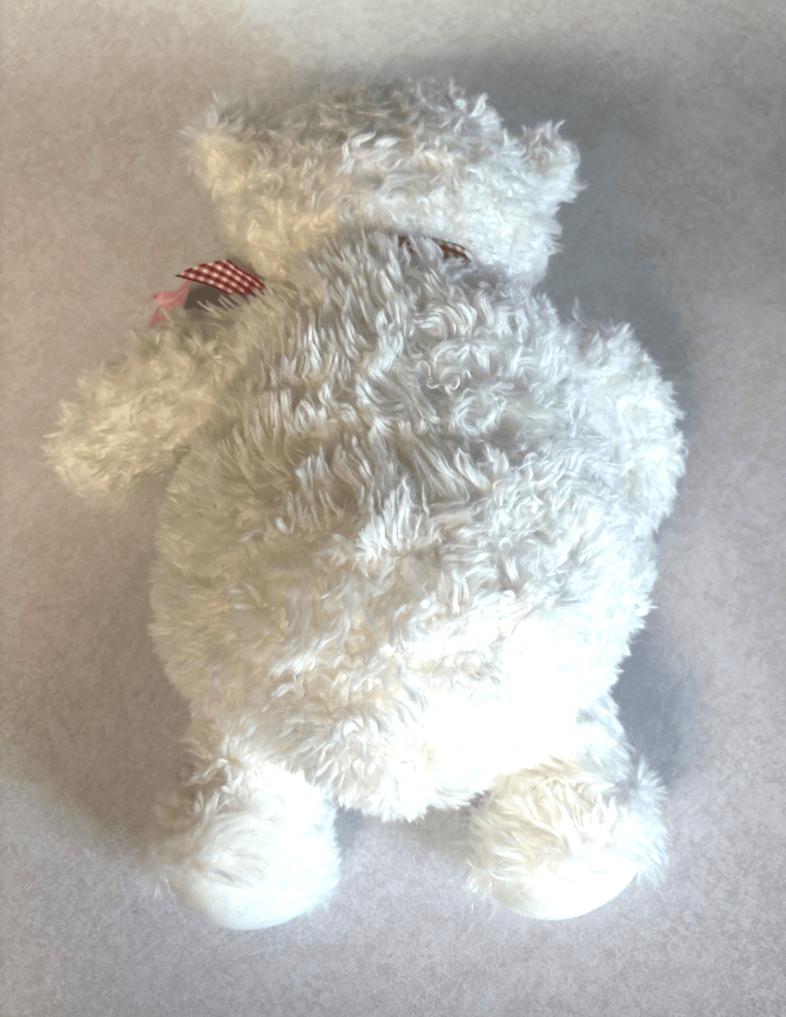 Hallmark "From My Heart" Bear 2003 Plush with Red Bag - Very Good Condition Toy - Thumbnail 3