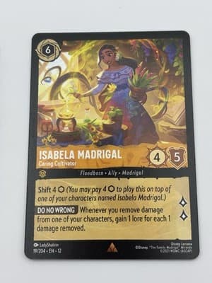 Disney Lorcana Wilds Unknown Encanto Madrigal Lot 9 Cards Isabela Mirabel - Thumbnail 6
