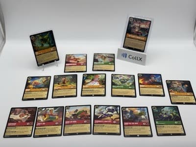 Disney Lorcana Wilds Unknown Toy Story Lot 16 Cards Woody Buzz Rex RC - Thumbnail 2