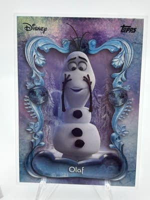 Disney Topps Wonder 75+ Card Lot Custom Magnetic Box Elsa Olaf Genie Ursula - Thumbnail 5