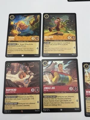 Disney Lorcana Wilds Unknown Toy Story Lot 16 Cards Woody Buzz Rex RC - Thumbnail 6
