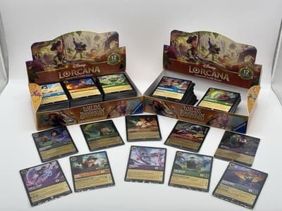 Disney Lorcana Wilds Unknown 500+ Card Lot Common Uncommon Foils Included - Thumbnail 2