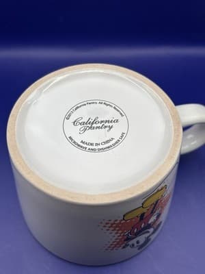 Disney MICKEY MOUSE MUG Coffee Cup 2013 California Pantry Ceramic - Thumbnail 7