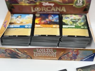 Disney Lorcana Wilds Unknown 500+ Card Lot Common Uncommon Foils Included - Thumbnail 4