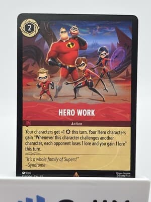 ✨ Disney Lorcana Wilds Unknown Incredibles 12 Card Lot 🔥 2 Cold Foils! - Thumbnail 3