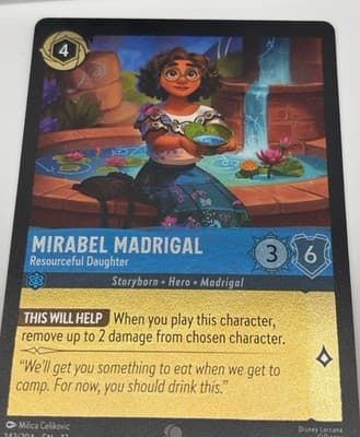 Disney Lorcana Wilds Unknown Encanto Madrigal Lot 9 Cards Isabela Mirabel - Thumbnail 10