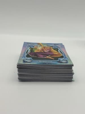 Disney Topps Wonder 75+ Card Lot Custom Magnetic Box Elsa Olaf Genie Ursula - Thumbnail 9