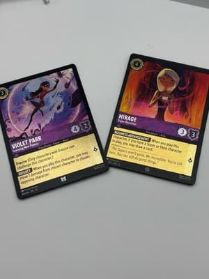 ✨ Disney Lorcana Wilds Unknown Incredibles 12 Card Lot 🔥 2 Cold Foils! - Thumbnail 7