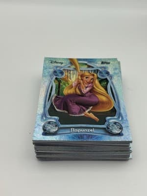 Disney Topps Wonder 75+ Card Lot Custom Magnetic Box Elsa Olaf Genie Ursula - Thumbnail 10