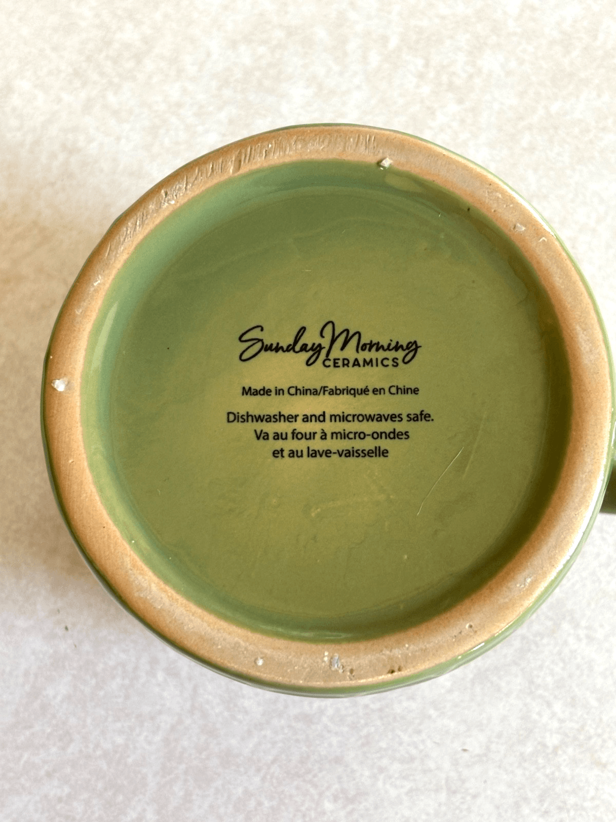 Sunday Morning Ceramics Mug COFFEE TEA WREATH GREEN CHRISTMAS HOLIDAY Ceramic - Thumbnail 5