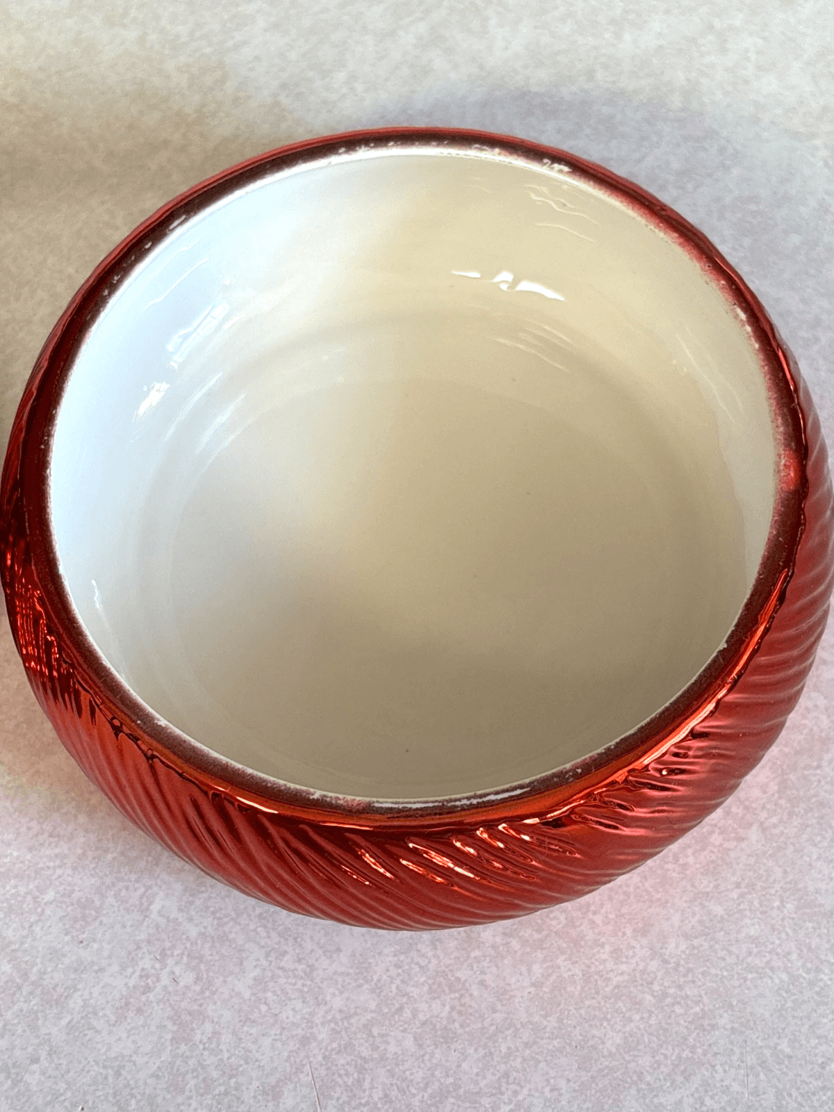 Hershey's Kisses Teleflora Silver Ceramic Covered Candy Dish 1993 Vintage - Thumbnail 2