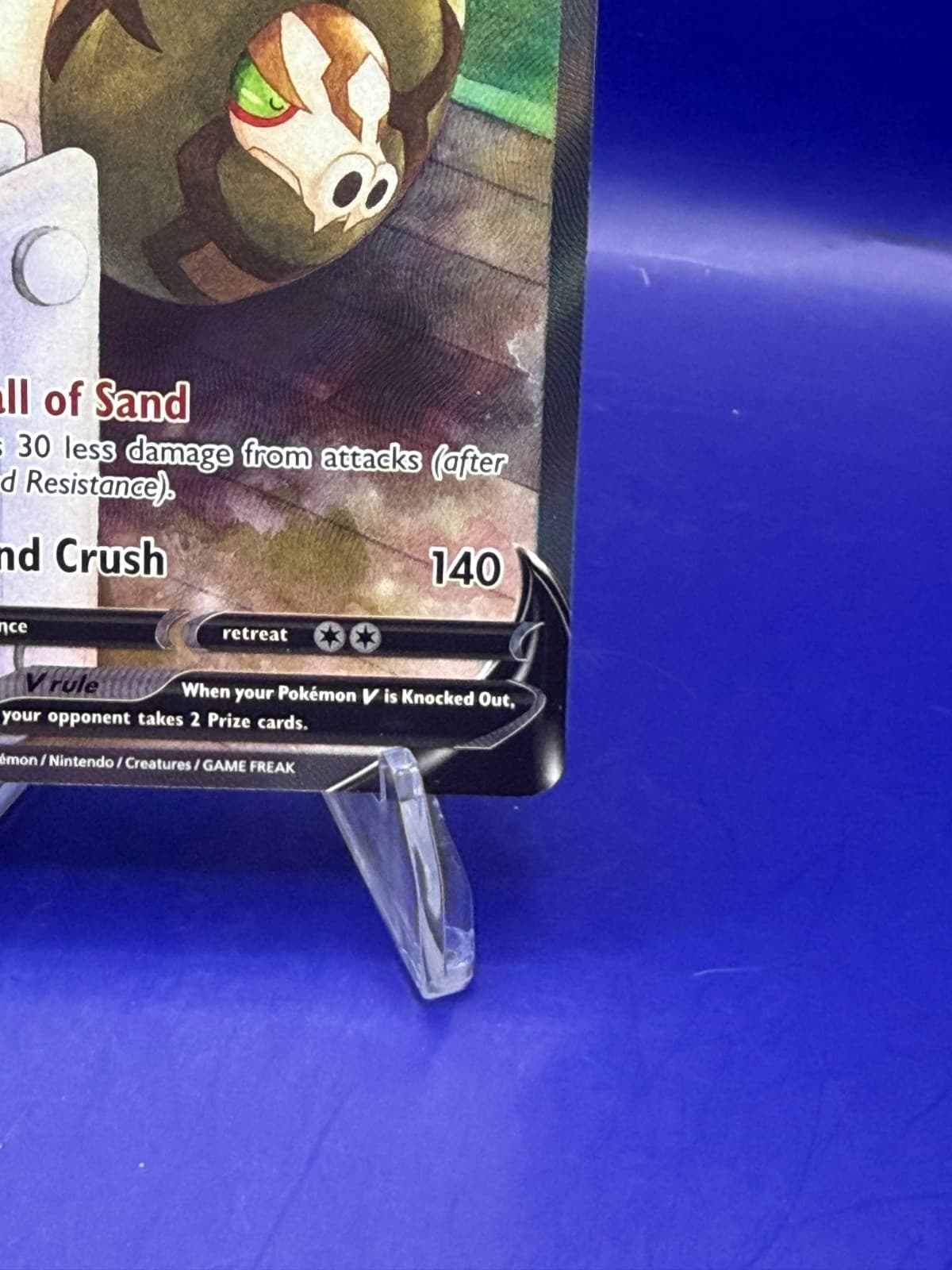 Sandaconda V 252/264 Fusion Strike Alternate Art Holo Pokemon TCG NM - Thumbnail 5