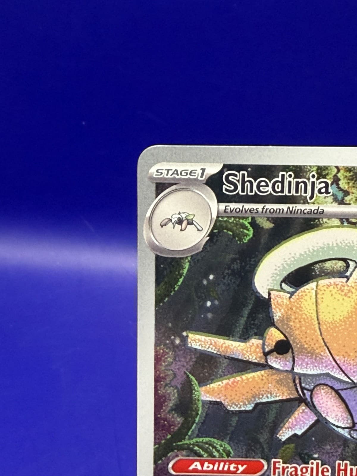 Shedinja 144/132 Mega Evolution Illustration Rare Holo Pokemon TCG NM - Thumbnail 3