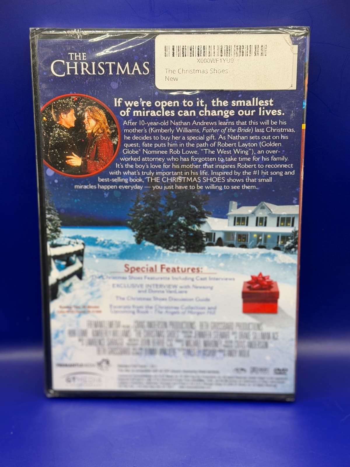 The Christmas Shoes (DVD, 2002) Movie Disc - Thumbnail 2