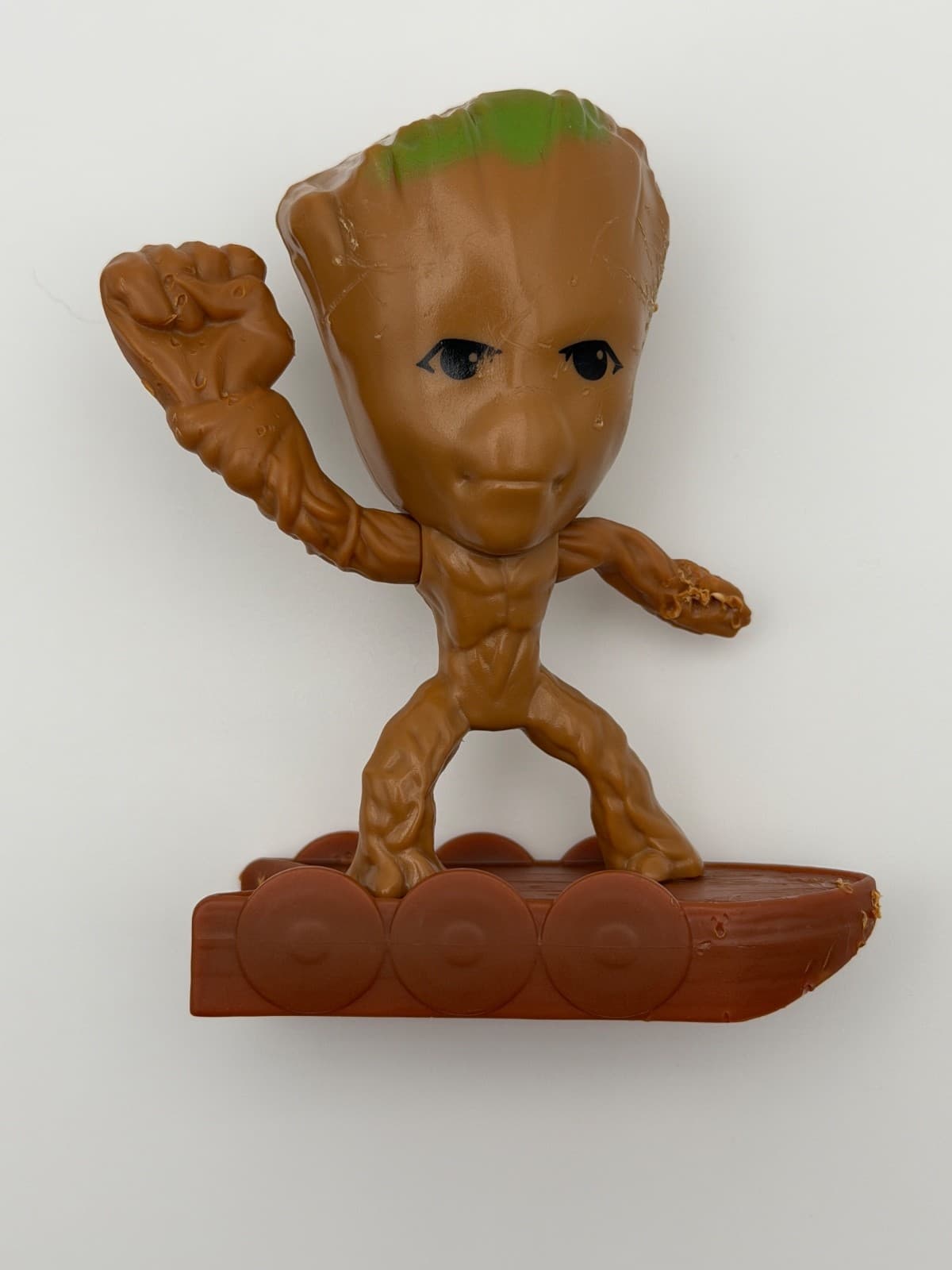 Marvel McDonalds Figure Lot Falcon Iron Man Drax Korg Baby Groot Lot - Thumbnail 4