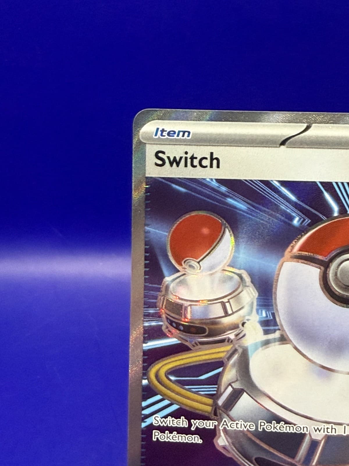 Pokemon TCG Switch 123/094 Ultra Rare Full Art Phantasmal Flames Tested - Thumbnail 3
