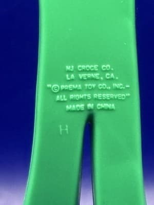 Vintage Prema Toy Gumby Figure 5 1/2 inch Green bendable - Thumbnail 4