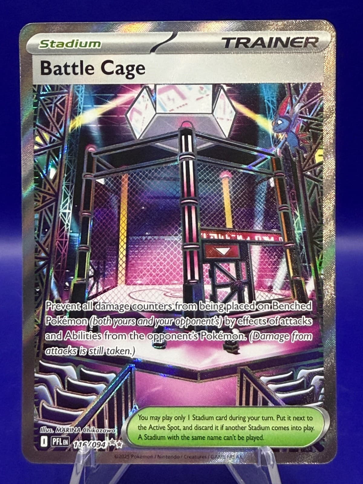 Pokemon TCG Battle Cage 116/094 Ultra Rare Full Art Phantasmal Flames