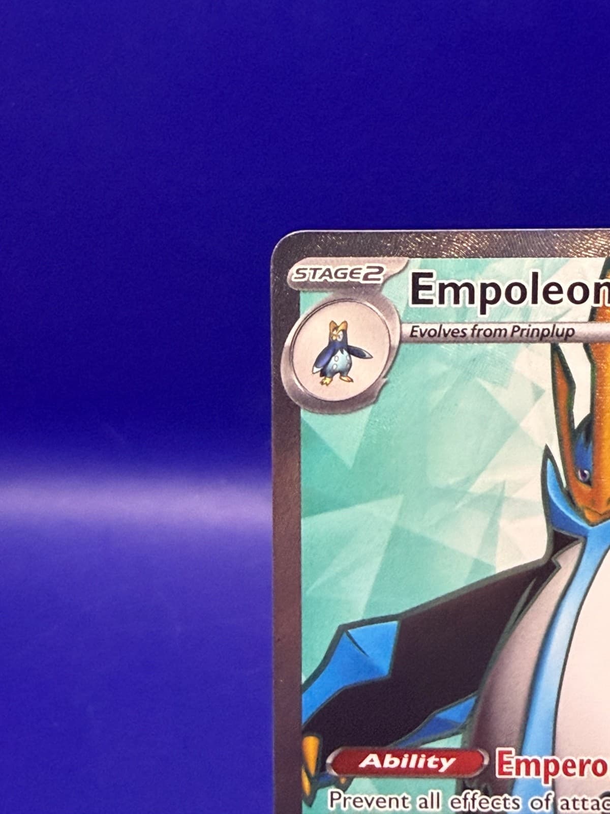 Pokemon TCG Empoleon ex 114/094 Ultra Rare Full Art Phantasmal Flames - Thumbnail 3