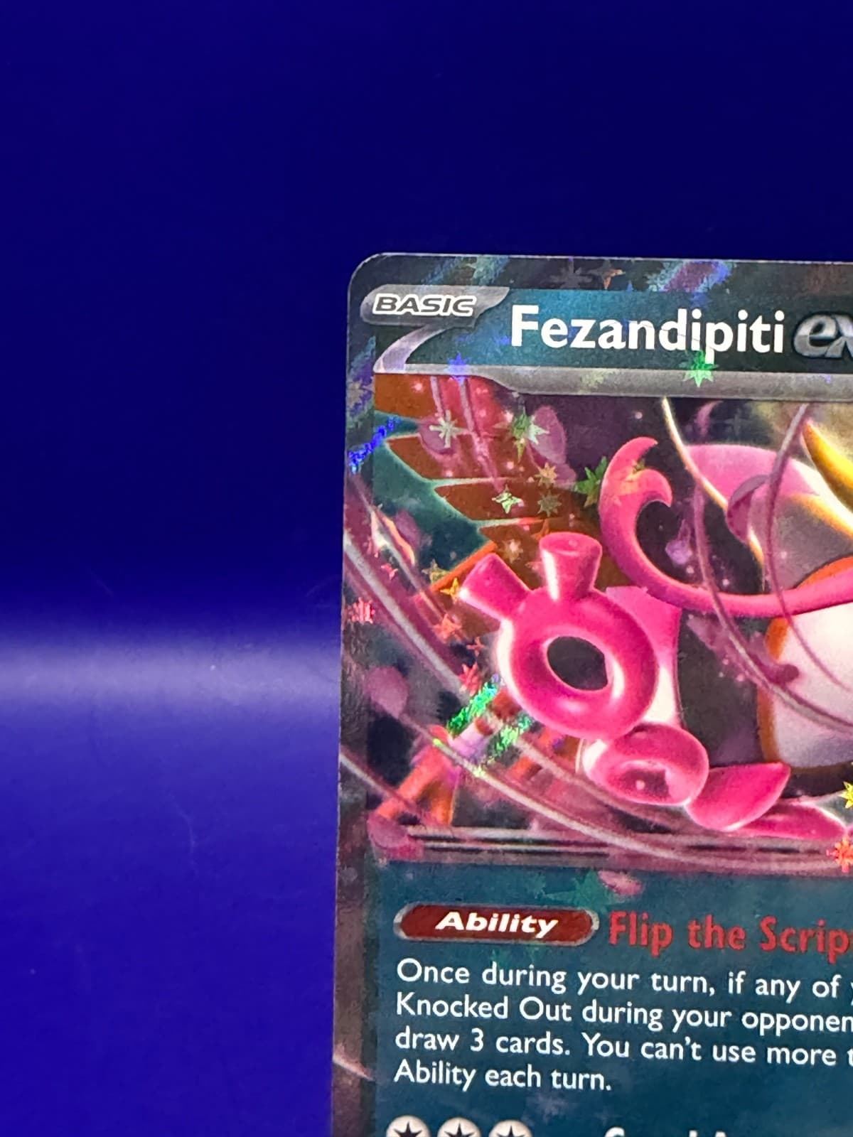 Pokemon TCG Fezandipiti ex 142/217 Double Rare Holo Ascended Heroes - Thumbnail 3