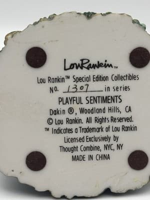 Lou Rankin Special Edition Playful Sentiments Raccoons-Numbered-Nature- Plush St - Thumbnail 8