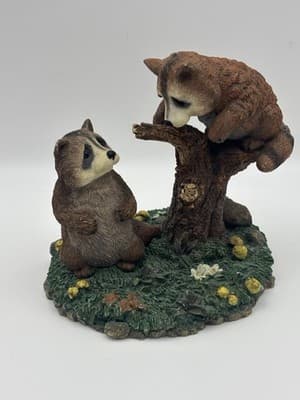 Lou Rankin Special Edition Playful Sentiments Raccoons-Numbered-Nature- Plush St