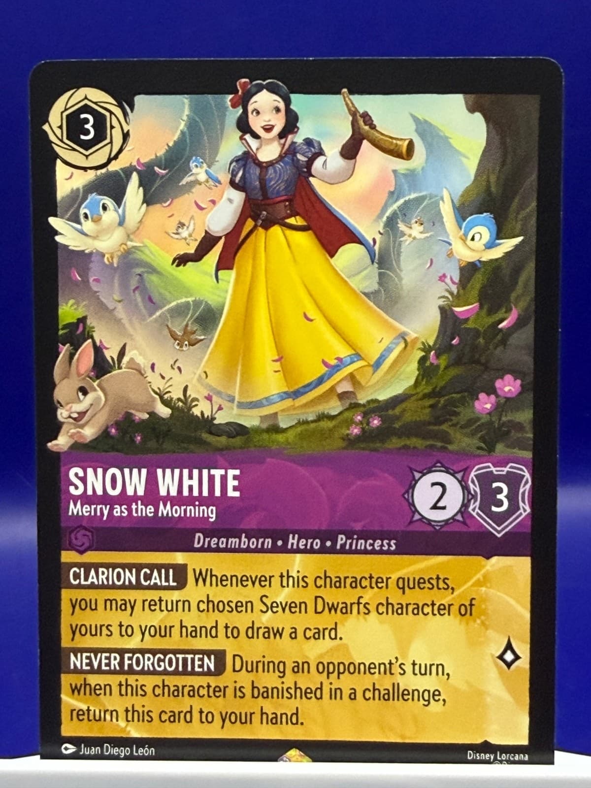 Snow White - Merry as the Morning 37/204 Wilds Unknown Regular
