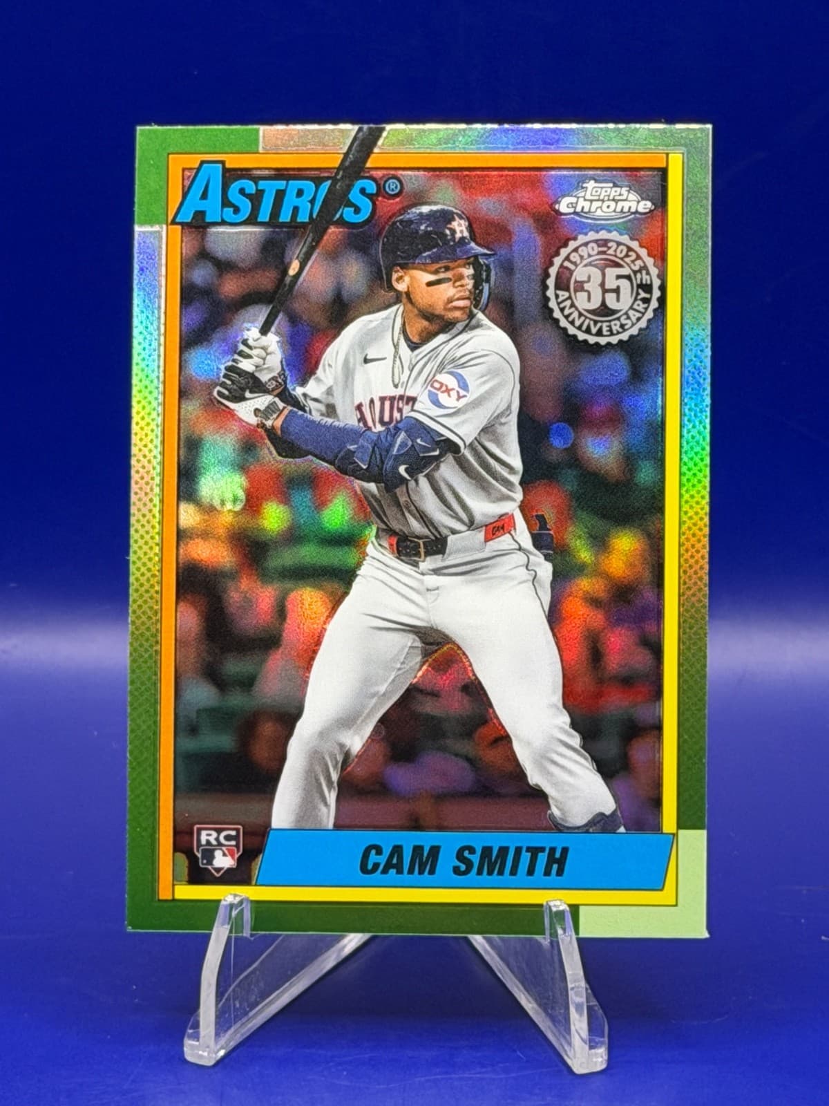 2025 Topps Chrome Update Cam Smith 1990 RC #90CU-15 Houston Astros