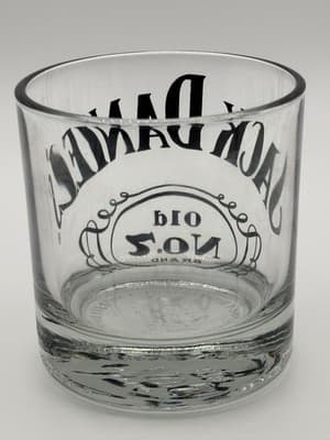 Jack Daniels Old No. 7 Tennessee Portrait Rocks Drinking Glass New-Whiskey-drink - Thumbnail 5