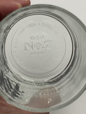 Jack Daniels Old No. 7 Tennessee Portrait Rocks Drinking Glass New-Whiskey-drink - Thumbnail 6