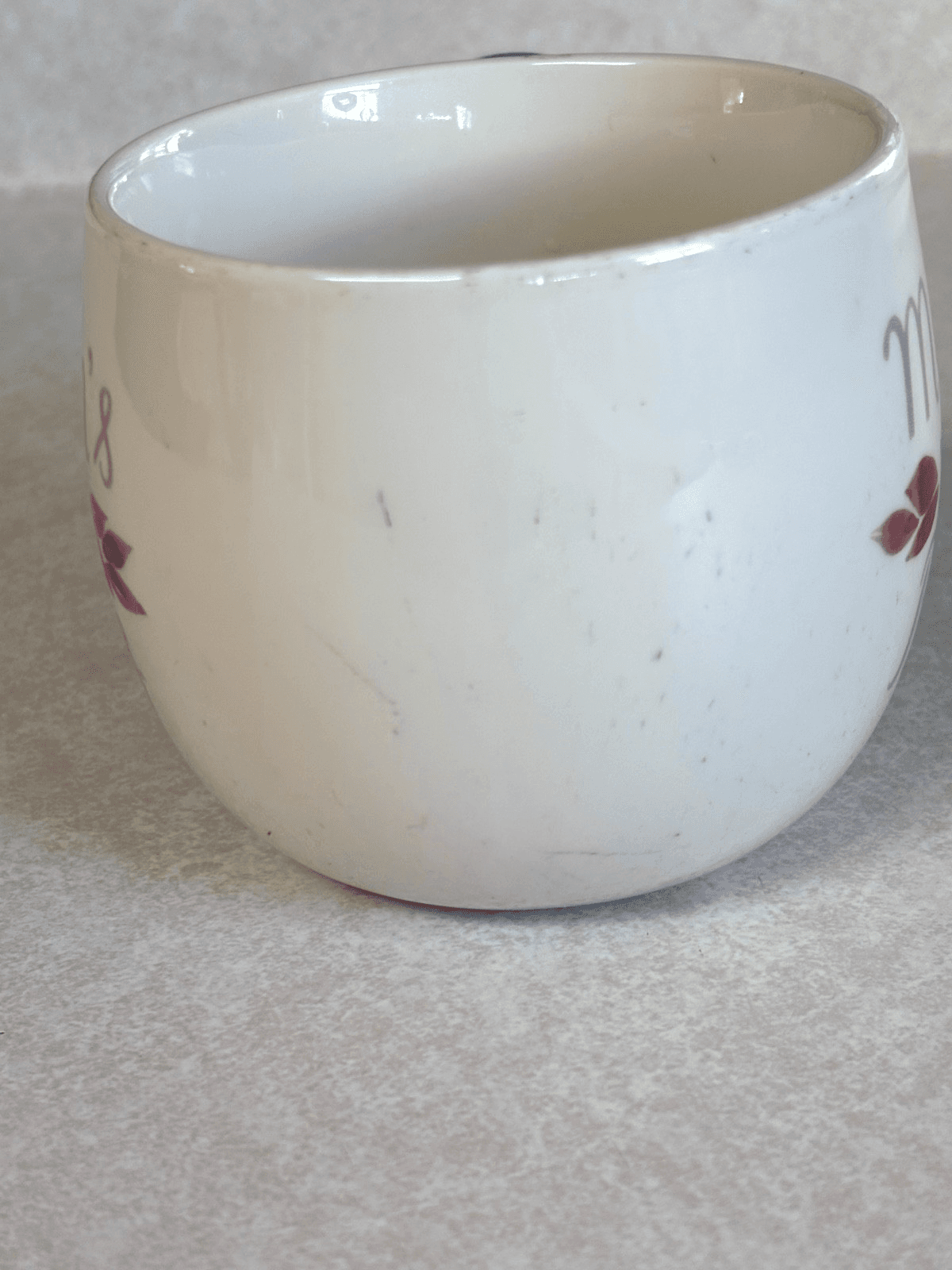 Threshold Moms The Boss Porcelain Coffee Mug Teal Handle Target 14 oz NM Ceramic - Thumbnail 3