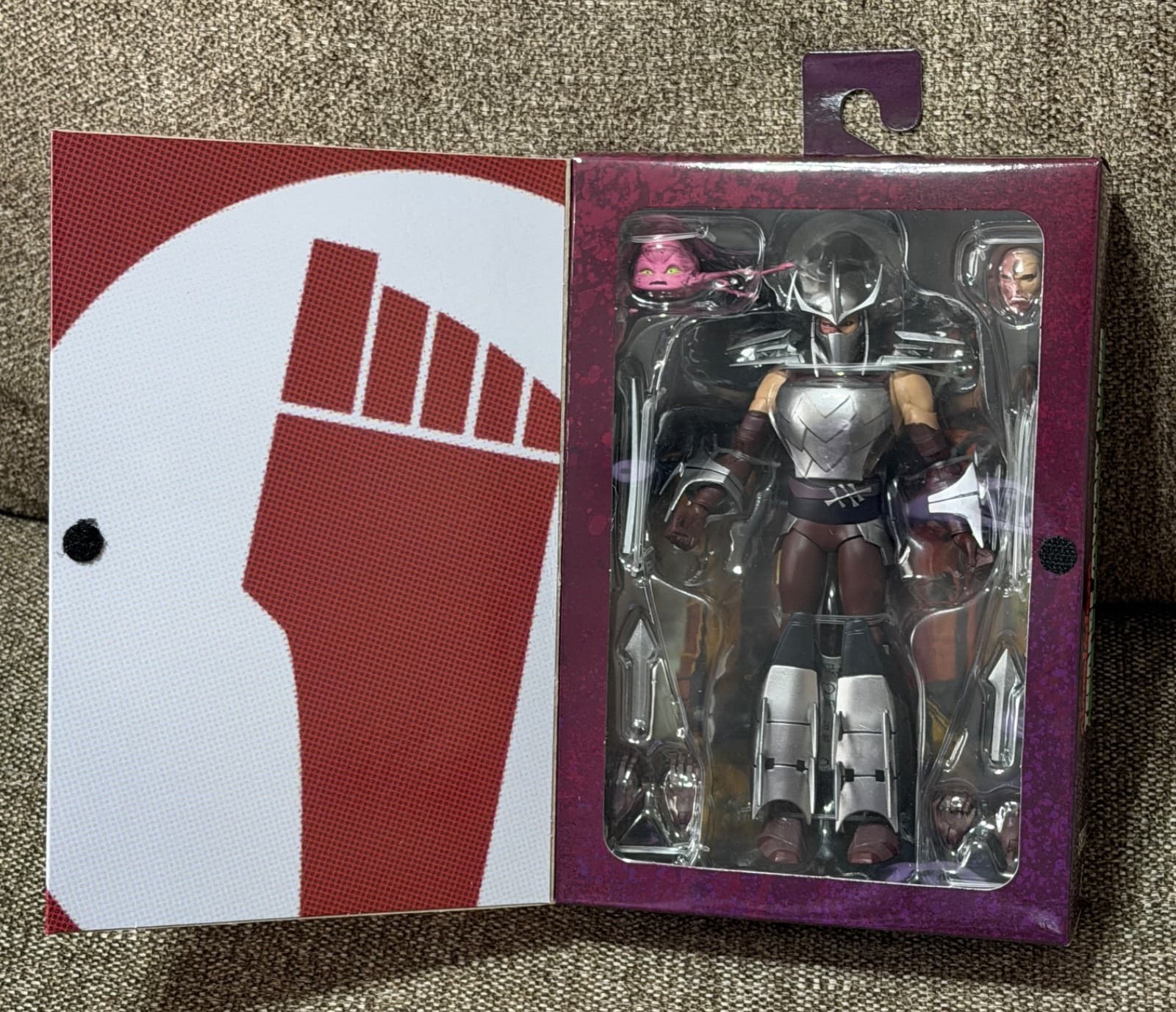 NECA TMNT 2012 Ultimate Shredder Figure Nickelodeon Sealed In Box - Thumbnail 2