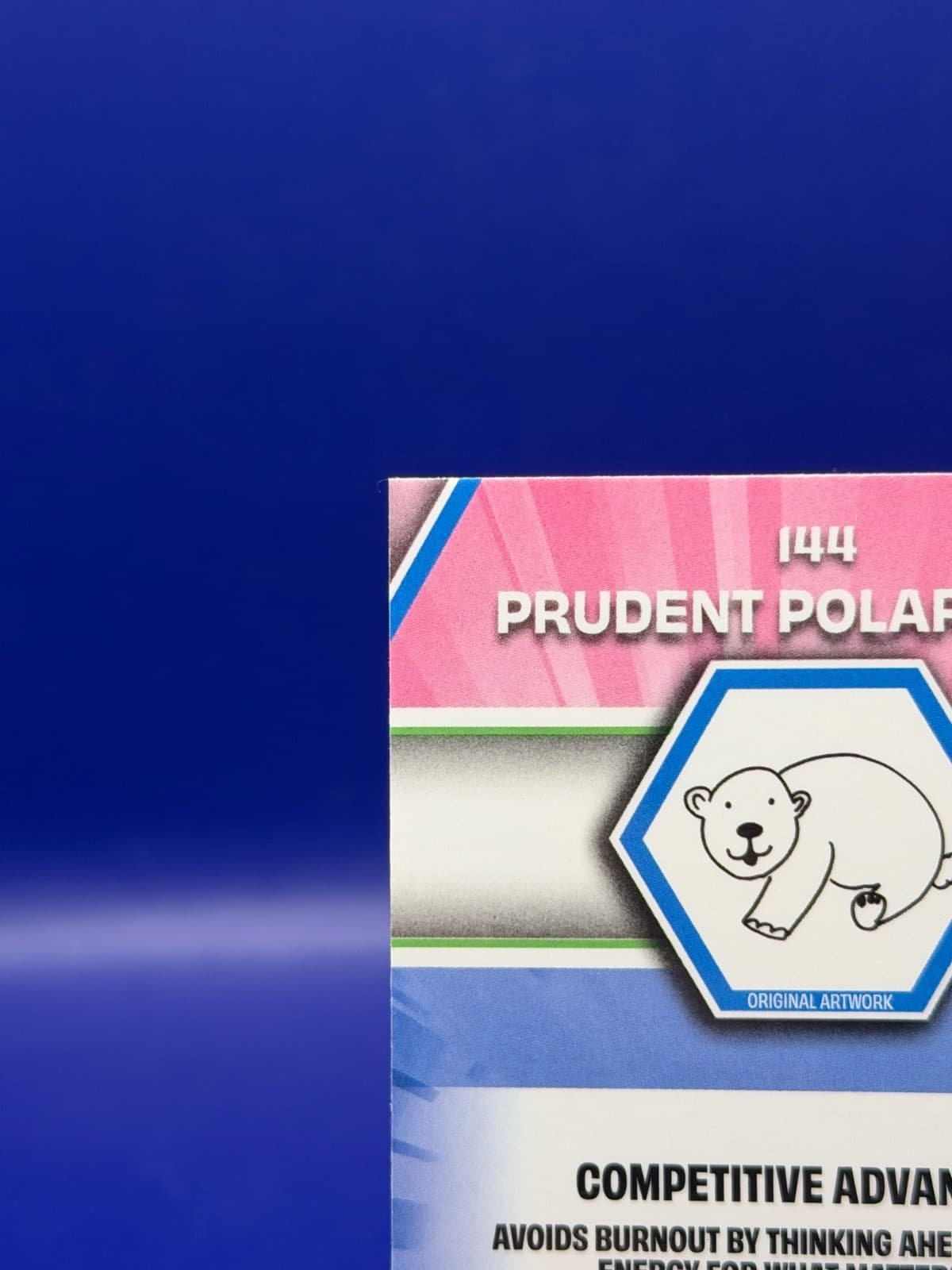 2026 Topps Chrome VeeFriends Prudent Polar Bear #144 Yellow Refractor - Thumbnail 7