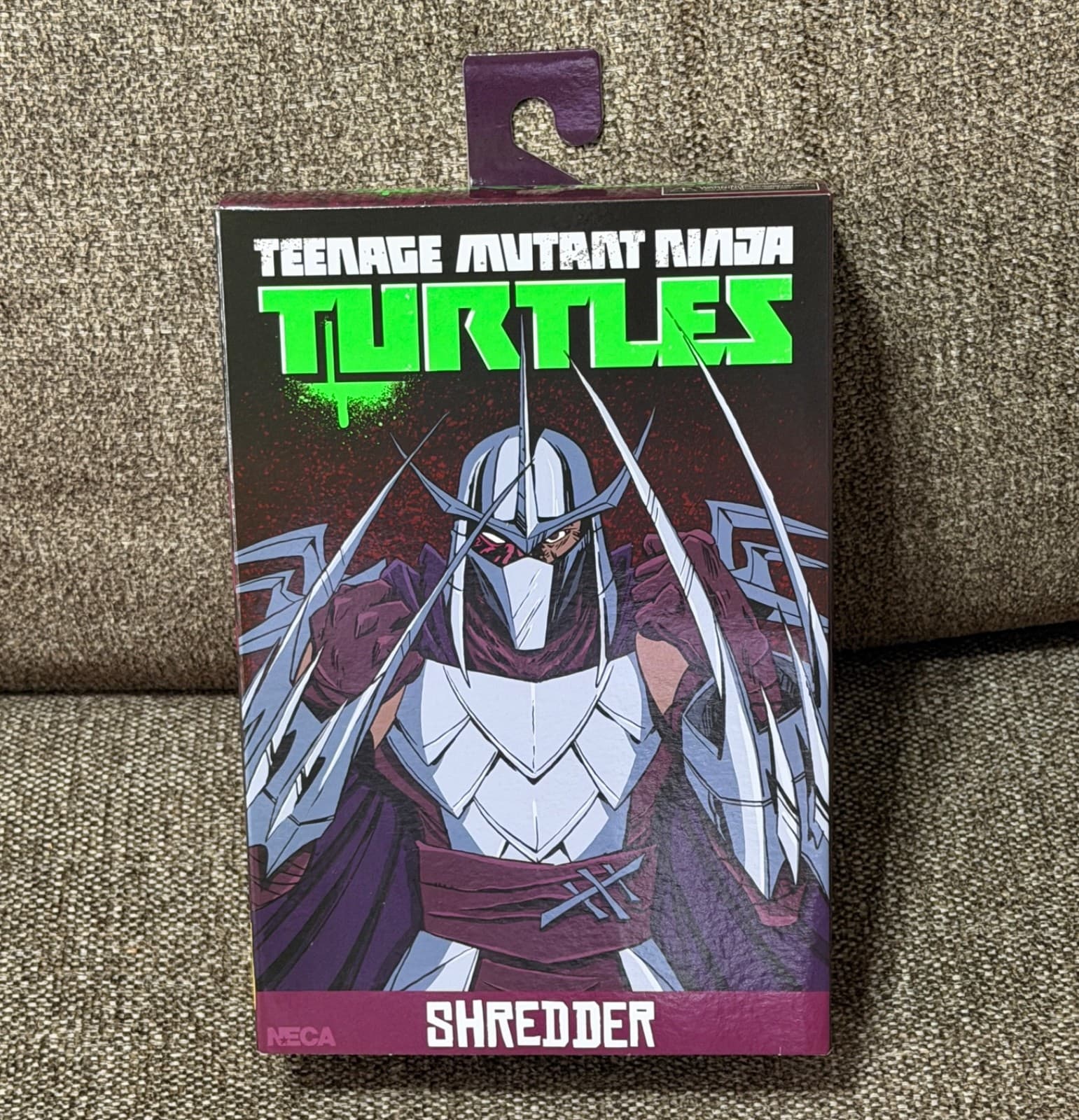 NECA TMNT 2012 Ultimate Shredder Figure Nickelodeon Sealed In Box