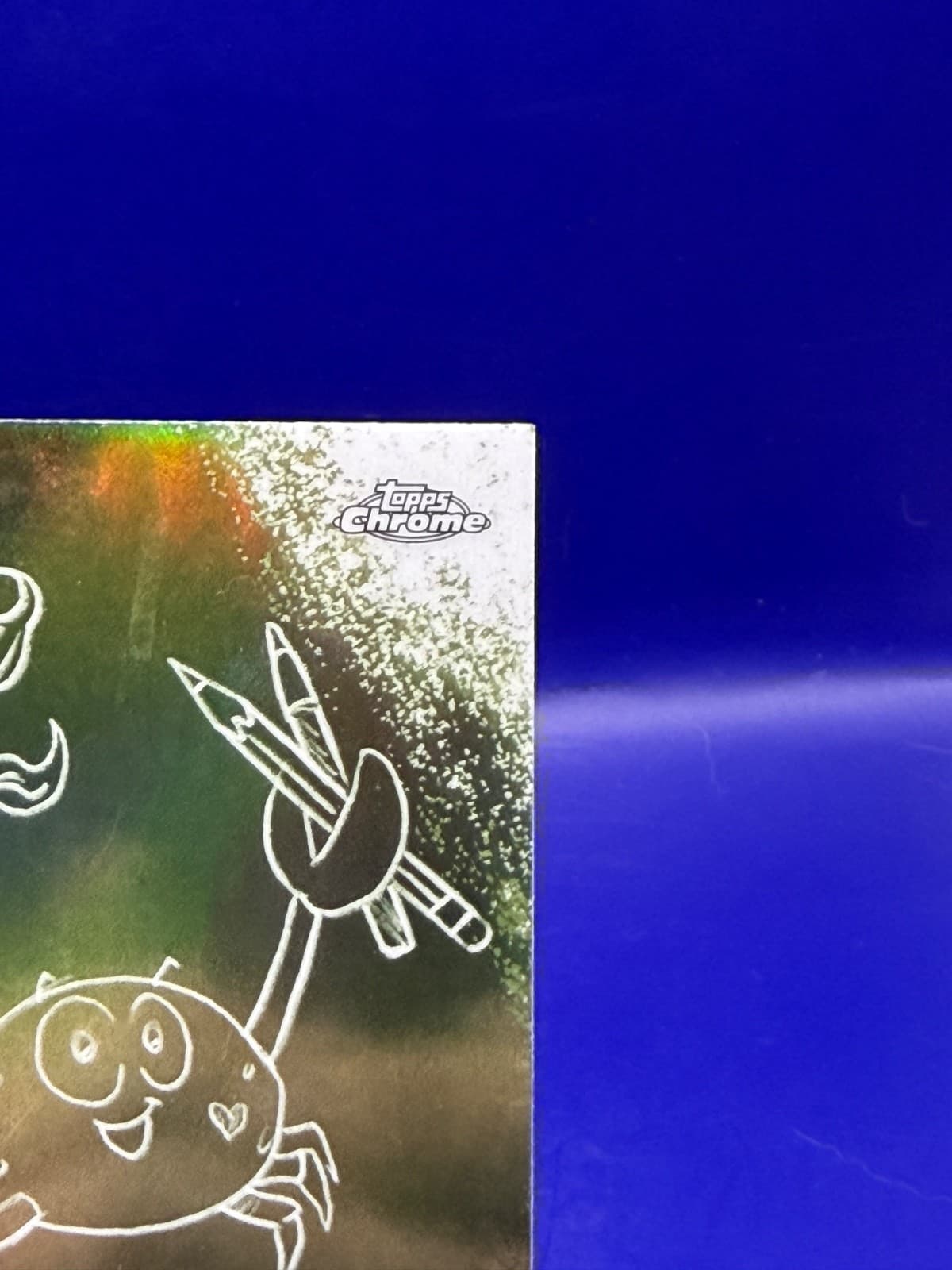 2026 Topps Chrome VeeFriends CREATIVE CRAB Chalkboard Refractor Insert #C-10 - Thumbnail 4