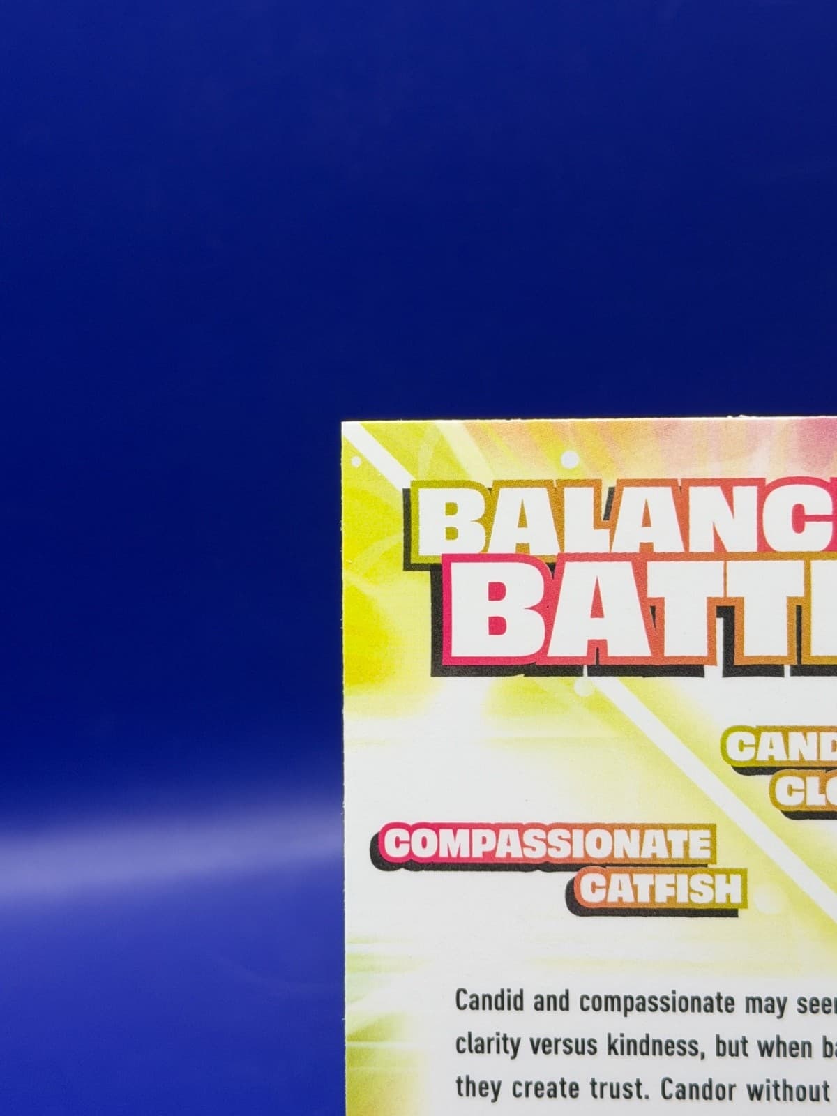 2026 Topps Chrome VeeFriends Balance Battles BB-1 Clownfish Catfish - Thumbnail 7