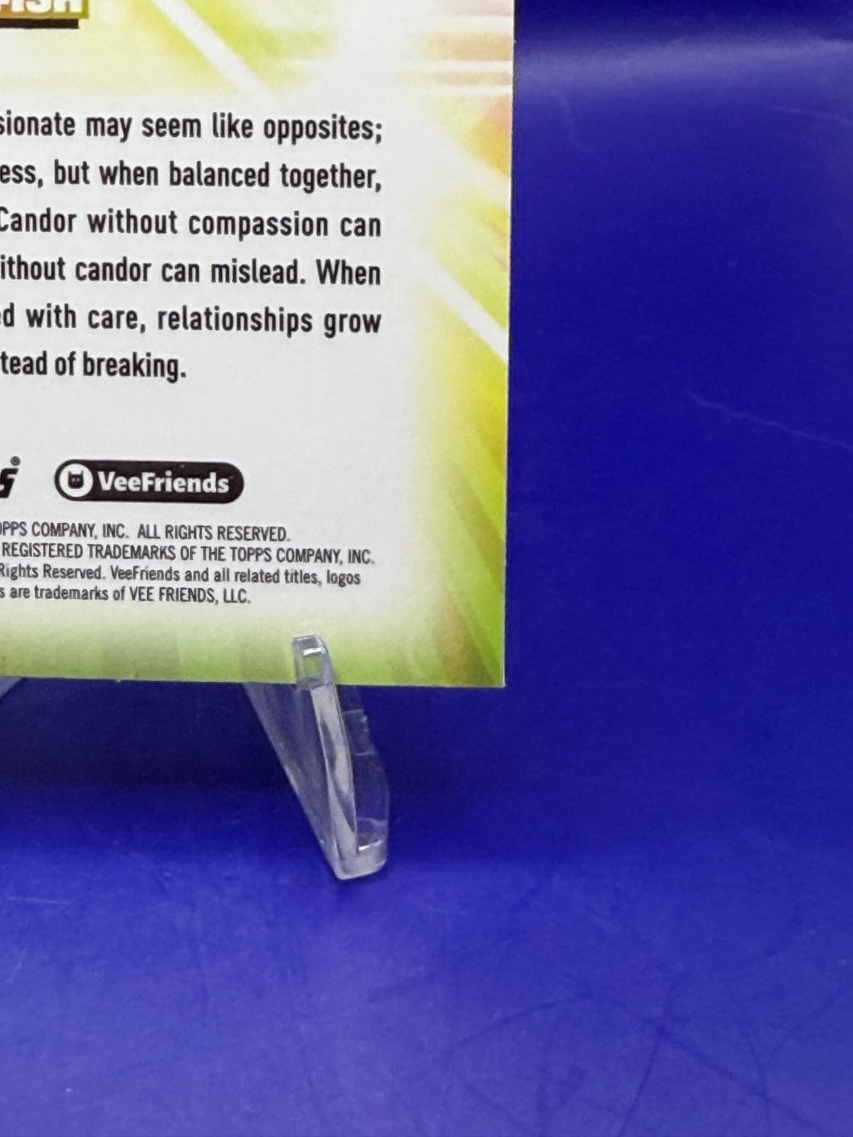 2026 Topps Chrome VeeFriends Balance Battles BB-1 Clownfish Catfish - Thumbnail 9