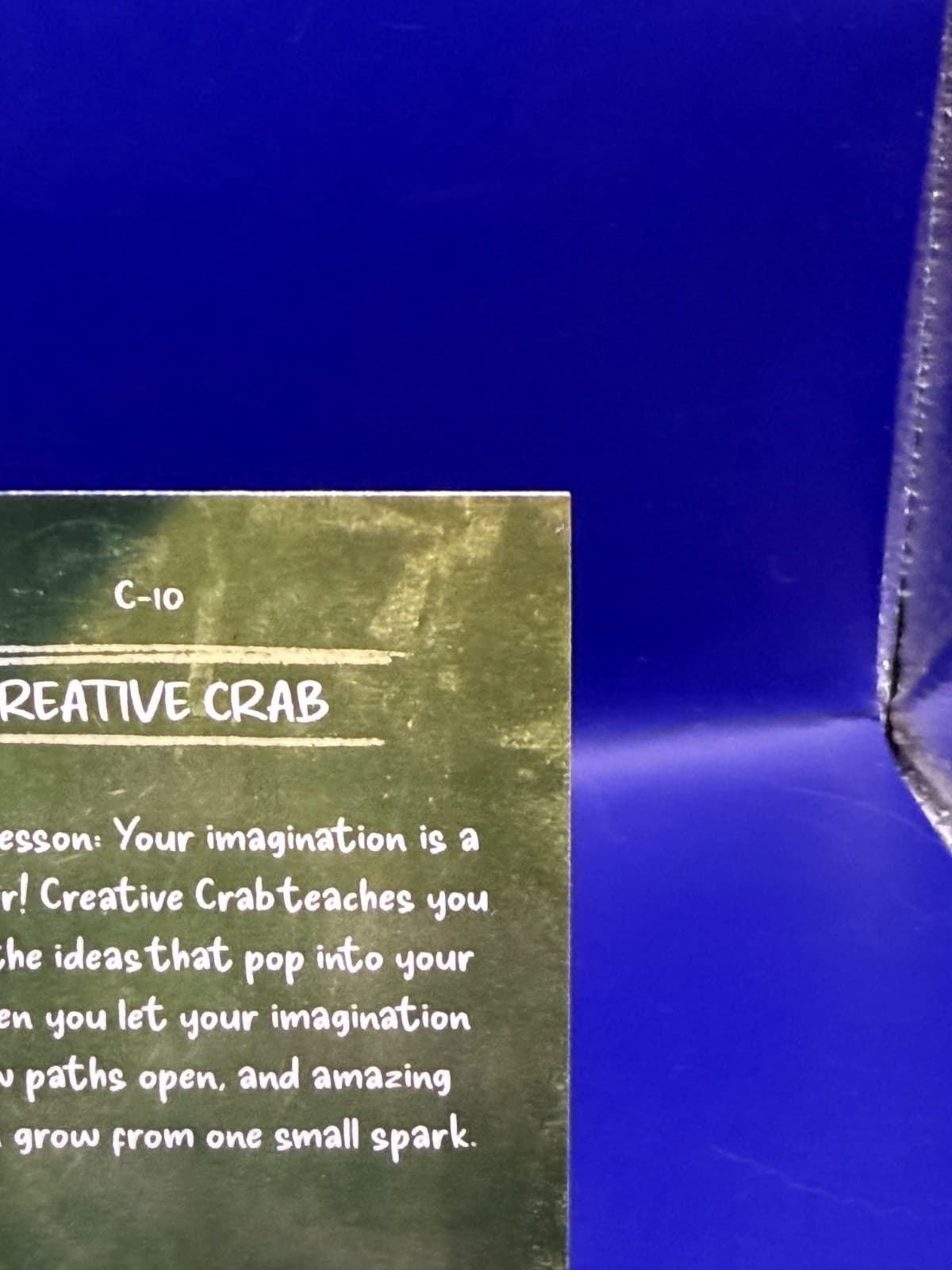 2026 Topps Chrome VeeFriends CREATIVE CRAB Chalkboard Refractor Insert #C-10 - Thumbnail 8