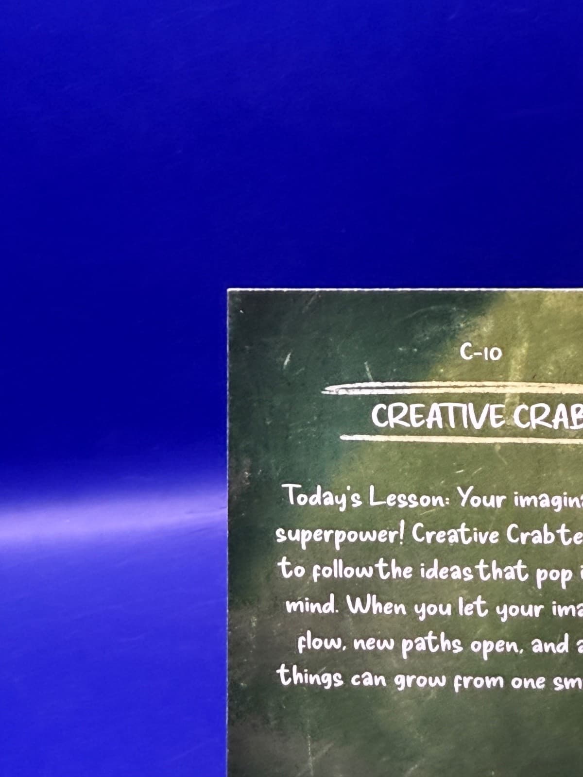 2026 Topps Chrome VeeFriends CREATIVE CRAB Chalkboard Refractor Insert #C-10 - Thumbnail 7