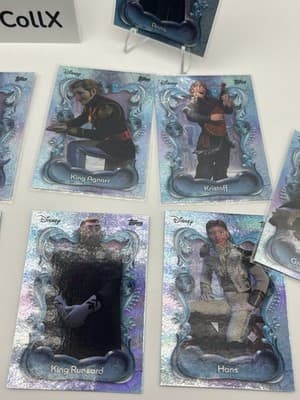 2025 Topps Disney Wonder Frozen Card Lot Elsa Anna Kristoff Bruni Castle 13 - Thumbnail 7