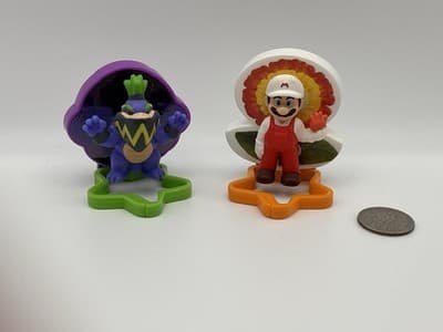 Super Mario Galaxy, movie McDonald s toys Mario wonder Bowser Junior DVD Movie D - Thumbnail 2