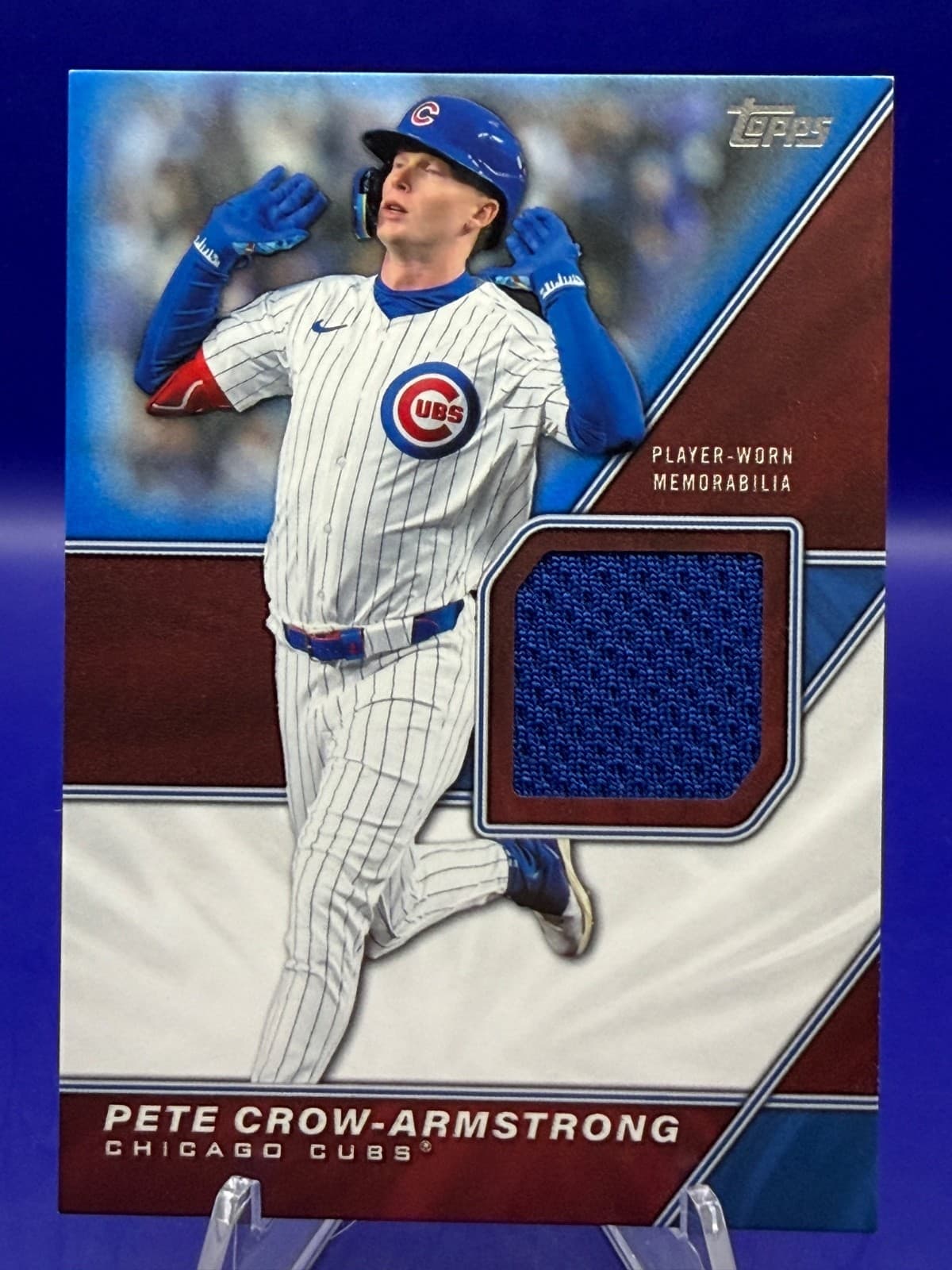 2026 Topps Series 2 Pete Crow-Armstrong MLM2-PC Blue Relic /150 Cubs