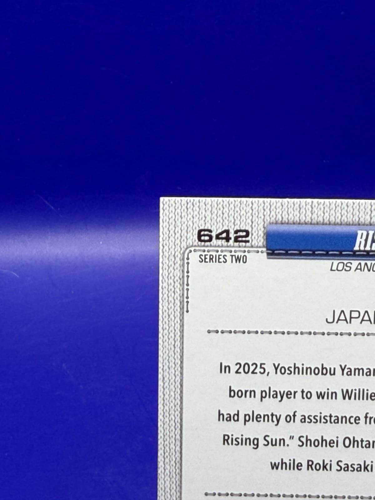Shohei Ohtani Yamamoto Sasaki 2026 Topps Series 2 #642 Risen Sons LA Dodgers - Thumbnail 7