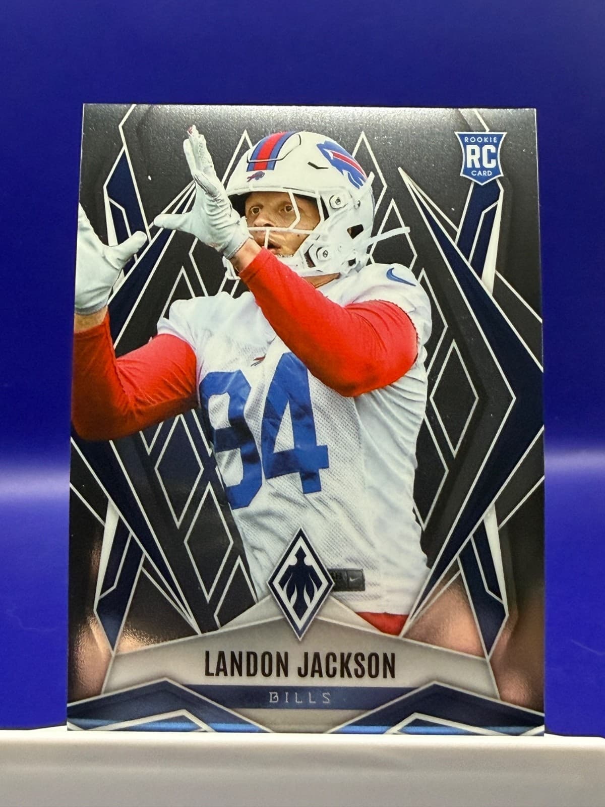 2025 Panini Phoenix Landon Jackson RC #210 Buffalo Bills Rookie
