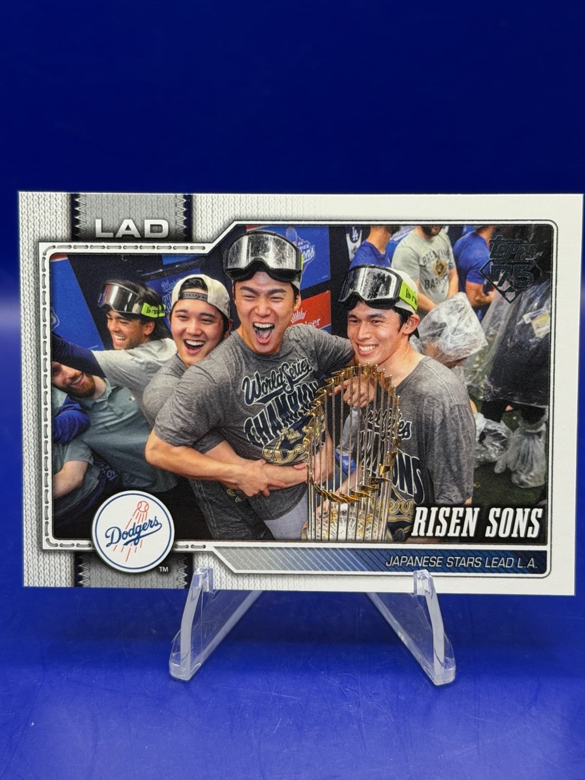 Shohei Ohtani Yamamoto Sasaki 2026 Topps Series 2 #642 Risen Sons LA Dodgers